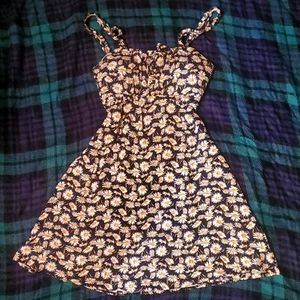 Wallflower Daisy Print Summer Dress